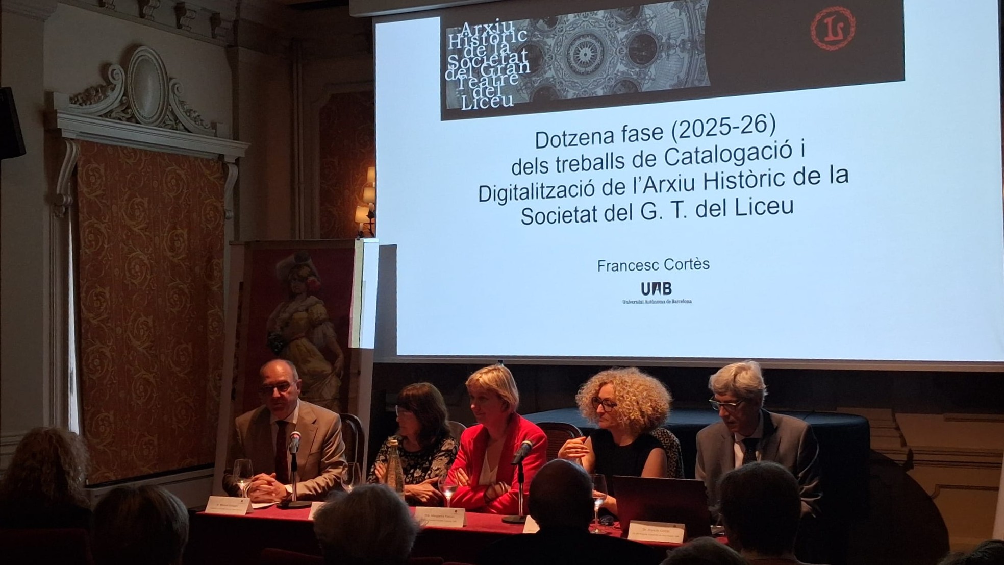 Presentació al Gran Teatre del Liceu